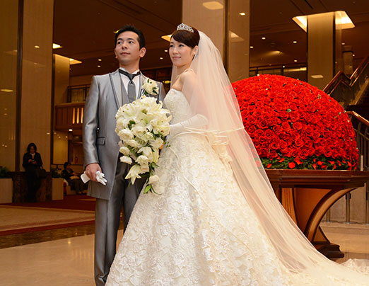 15 11 23 挙式 帝国ホテル 東京の結婚式リポート ホテルウエディング お洒落花嫁に選ばれるホテル結婚式サイト