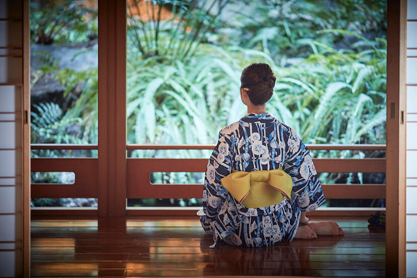 涼やかな浴衣をまとい日本の心を満喫する浴衣プラン